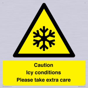Caution Icy conditions please take extra care